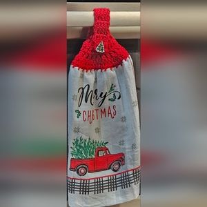 Handmade Crochet Hanging Kitchen Towels - Smoke Free/Dog Friendly Home